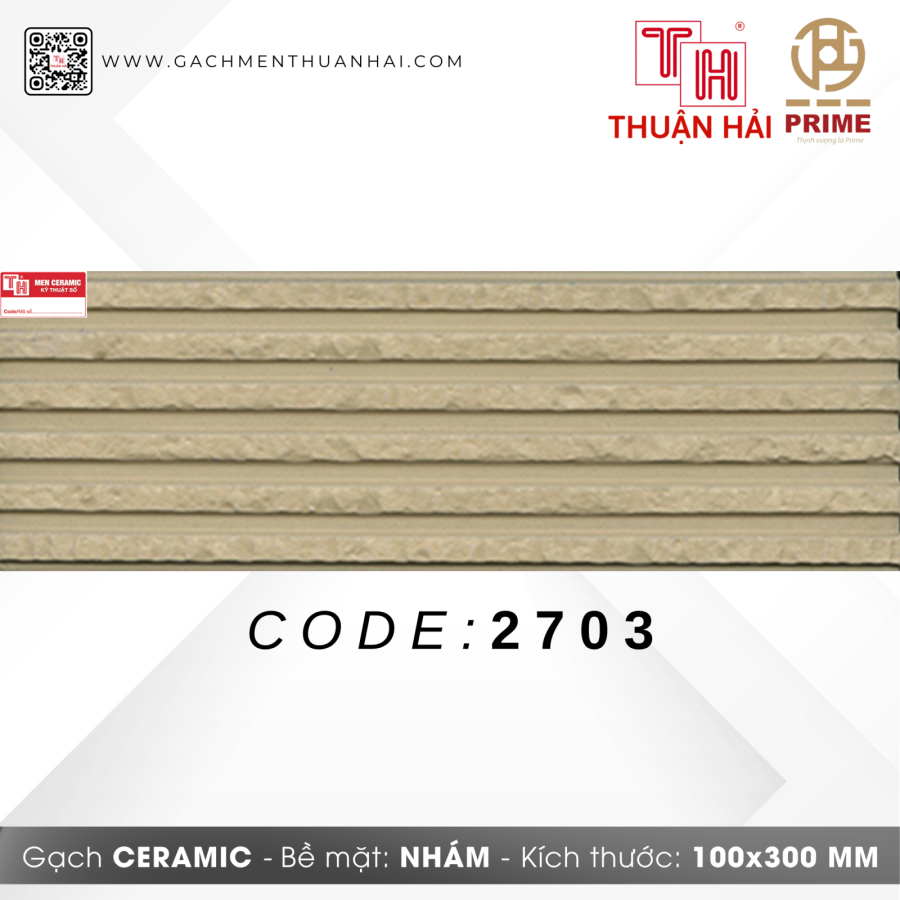 GẠCH TRANG TRÍ 10x30 PRIME 2703
