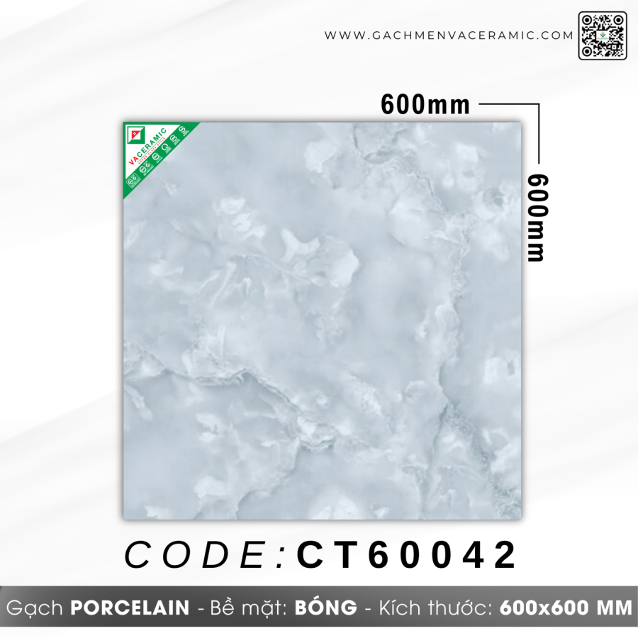 GẠCH LÁT NỀN 60x60 CATALAN CT60042