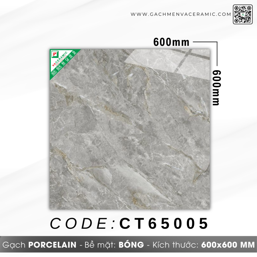 GẠCH LÁT NỀN 60x60 CATALAN CT65005