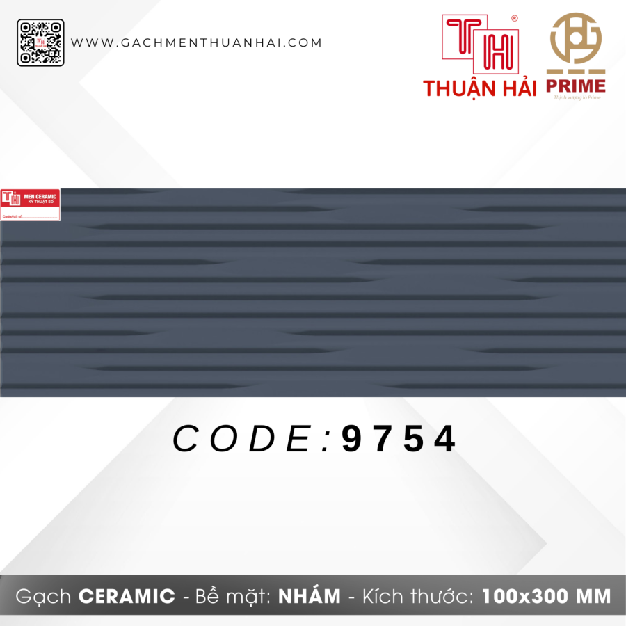 GẠCH TRANG TRÍ 10x30 PRIME 9754