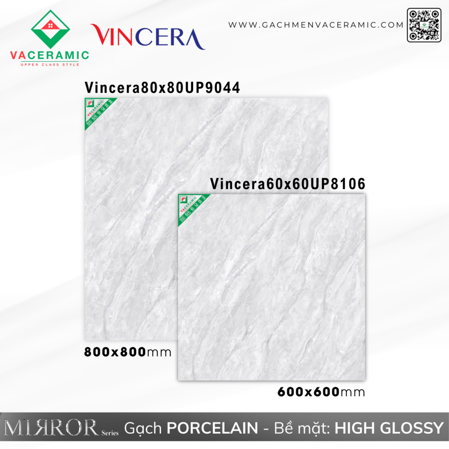 GẠCH LÁT NỀN 80x80 VINCERA 9044