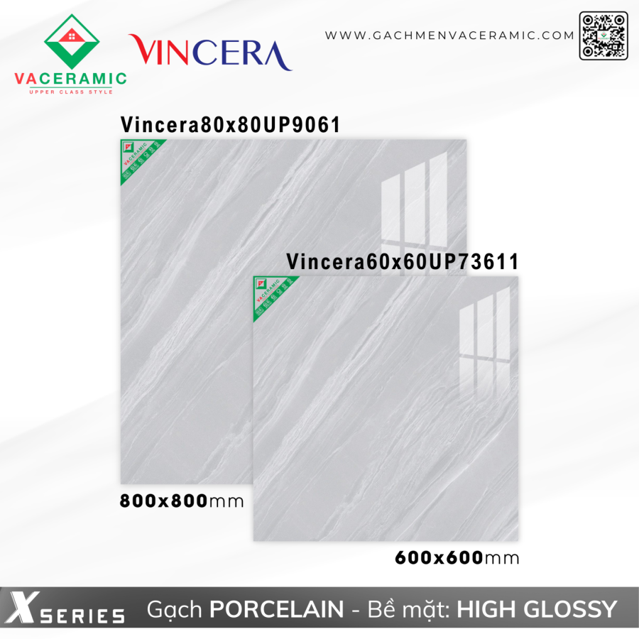 GẠCH LÁT NỀN 80x80 VINCERA 9061