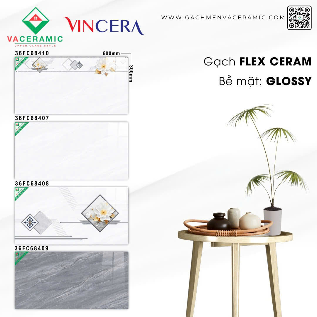 GẠCH ỐP TƯỜNG 30x60 VINCERA 68410 - 68407 - 68408 - 68409