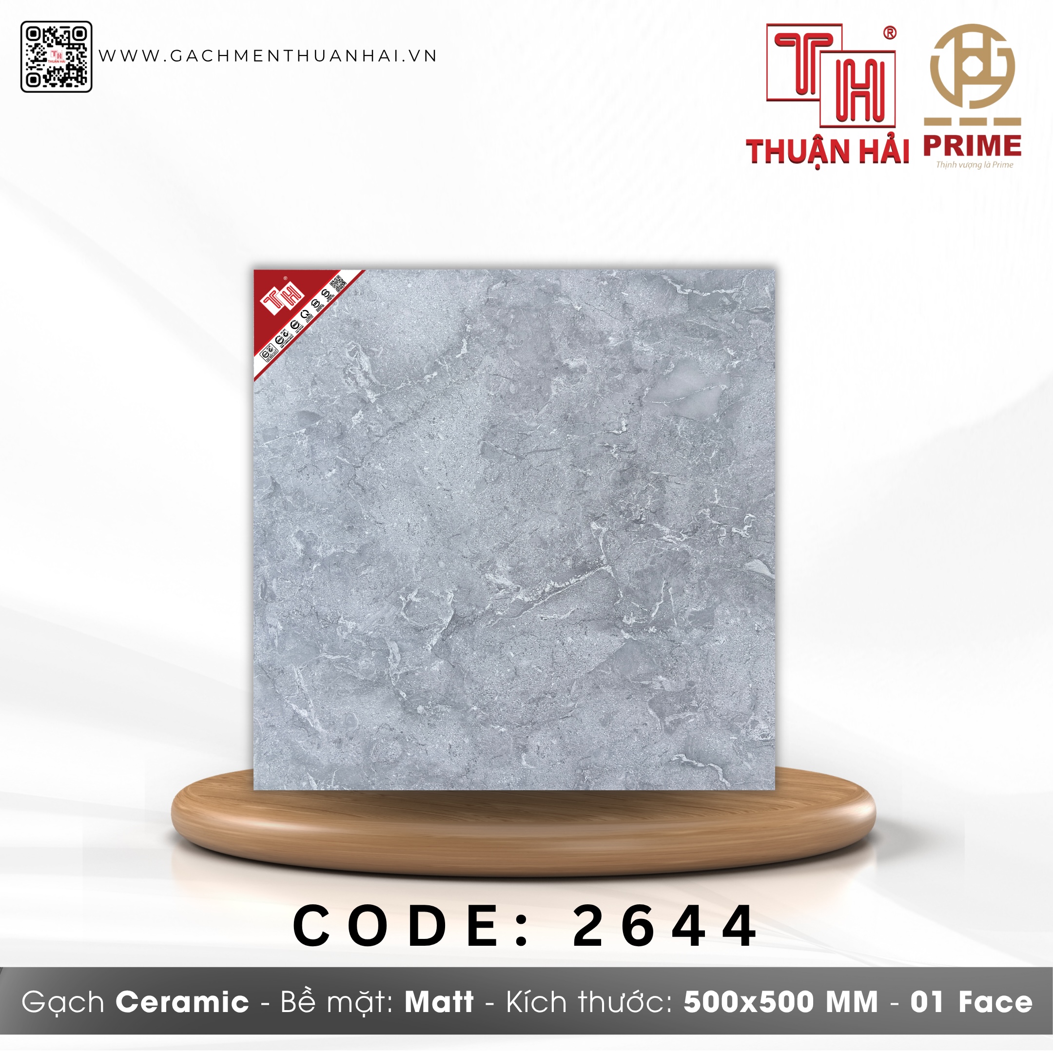 GẠCH LÁT NỀN 50x50 PRIME 2644