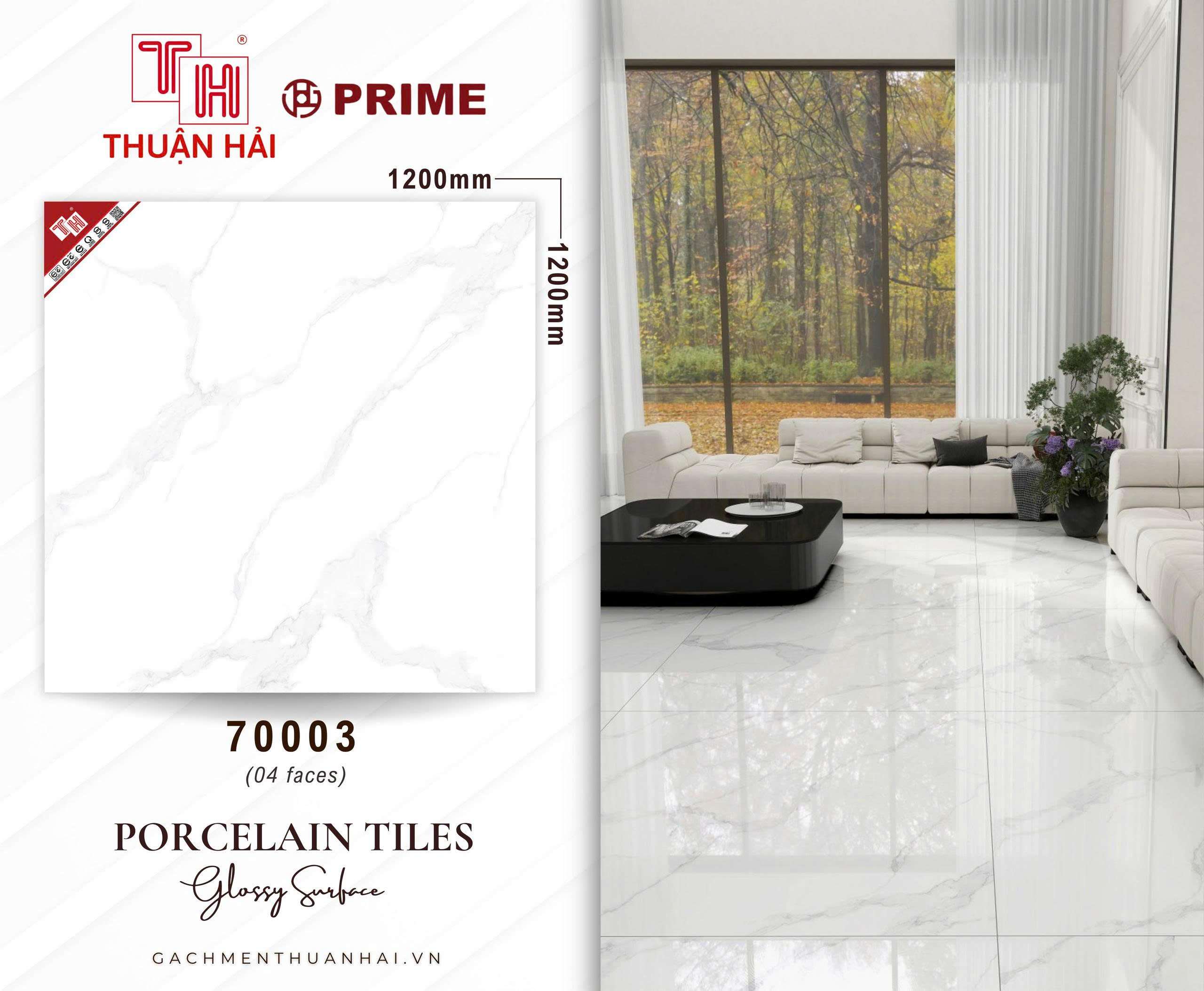 GẠCH LÁT NỀN 120X120 PRIME 70003